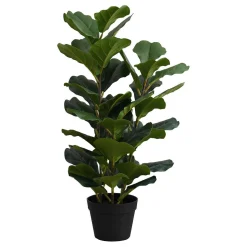 Plante artificielle - 32"H, figuier intérieur pot 6"