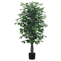 Plante artificielle - 58"H, ficus intérieur pot 6"