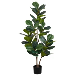 Plante artificielle - 49"H, figuier intérieur pot 5"