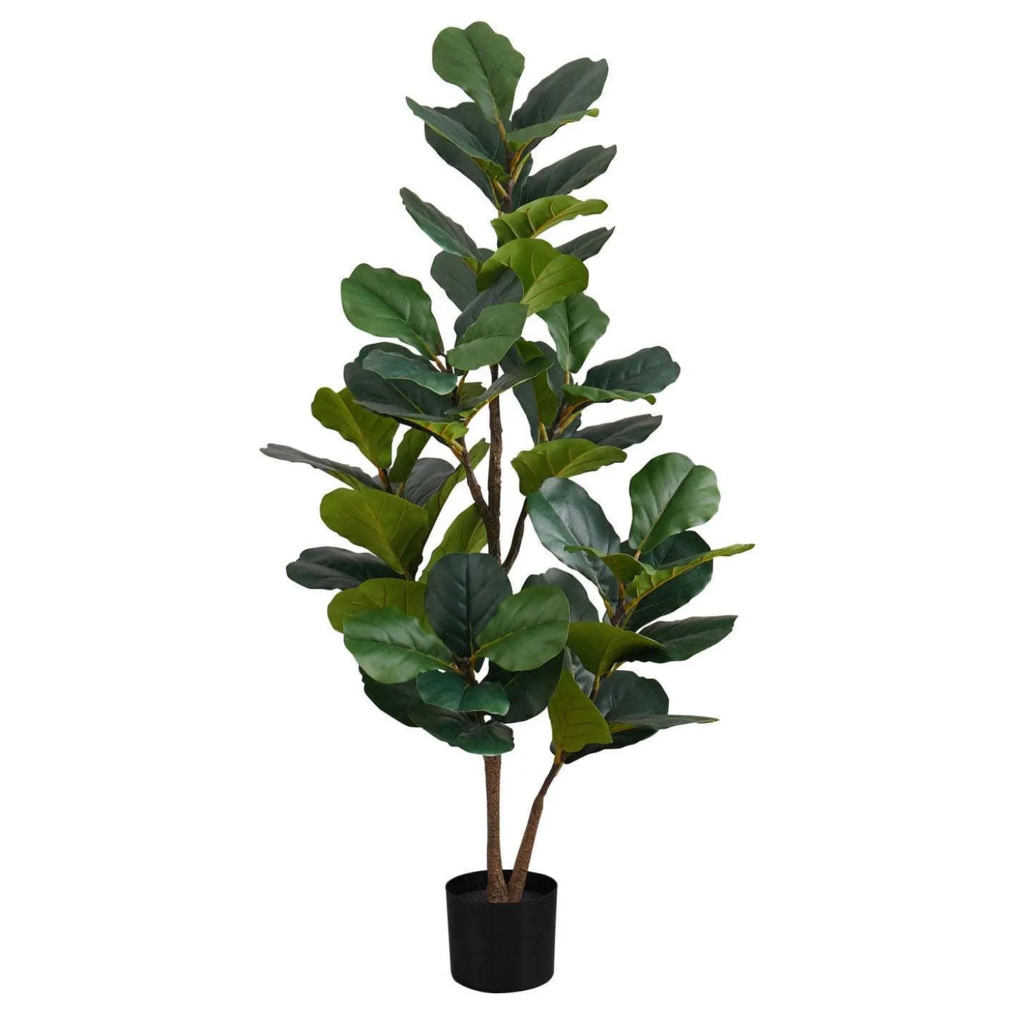 Plante artificielle - 49"H, figuier intérieur pot 5"