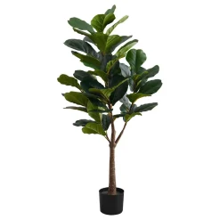 Plante artificielle - 47"H, figuier intérieur pot 5"