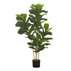 Plante artificielle - 41"H, fiddle intérieur pot 5"
