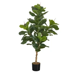 Plante artificielle - 47"H, fiddle intérieur pot 5"