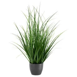 Plante artificielle - 23"H, gazon intérieur pot 4"