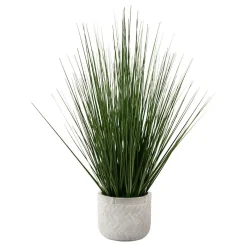 Plante artificielle - 21"H, gazon intérieur pot 4"