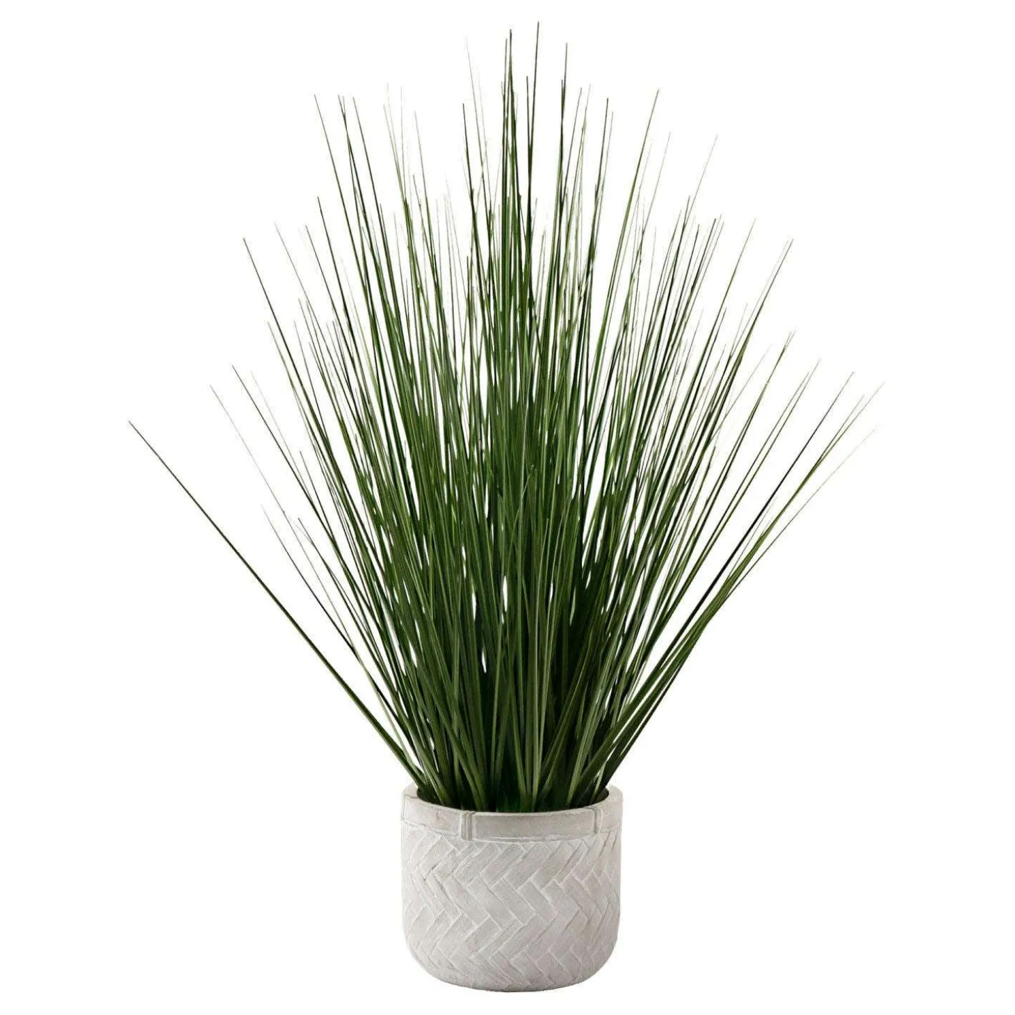 Plante artificielle - 21"H, gazon intérieur pot 4"
