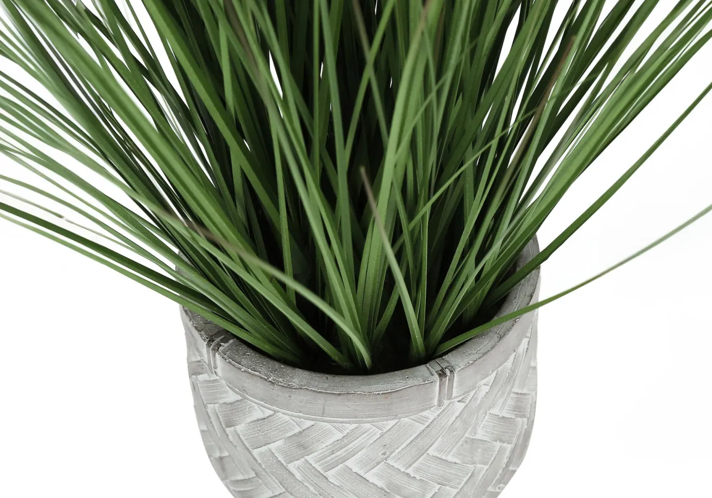 Plante artificielle - 21"H, gazon intérieur pot 4"