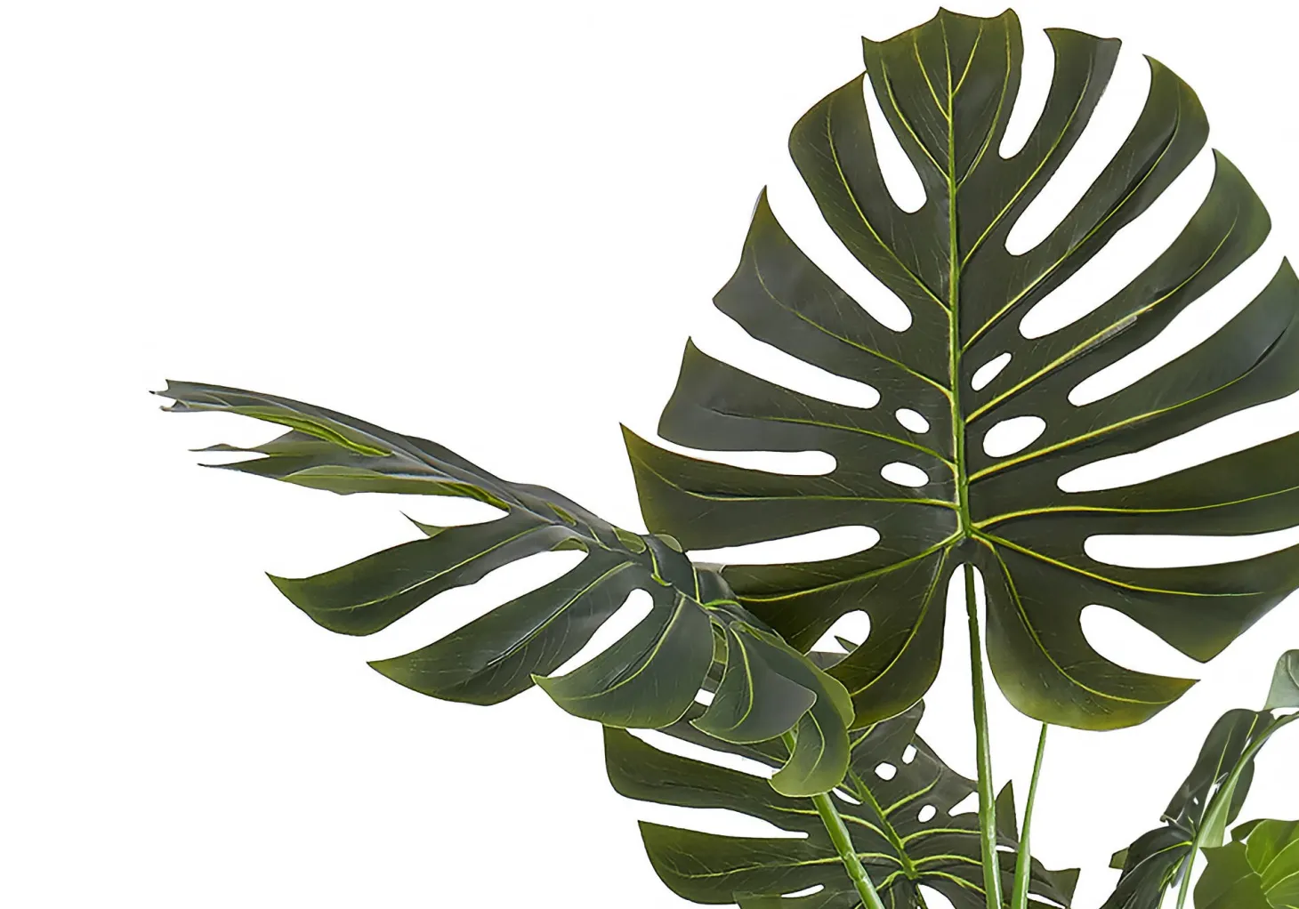 Plante artificielle - 55"H, monstera intérieur pot 6"