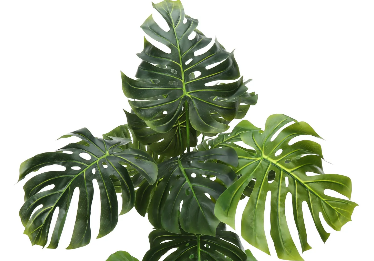 Plante artificielle - 55"H, monstera intérieur pot 6"