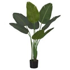 Plante artificielle - 44"H, oiseau de paradis pot 5"