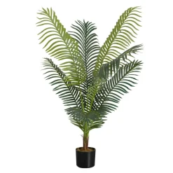 Plante artificielle - 47"H, palmier intérieur pot 5"