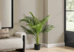 Plante artificielle - 34"H, palmier intérieur pot 5"