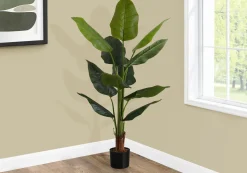 Plante artificielle - 59"H, strelitzia intérieur pot 5"