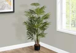 Plante artificielle - 47"H/areca palmier intérieur pot 5"