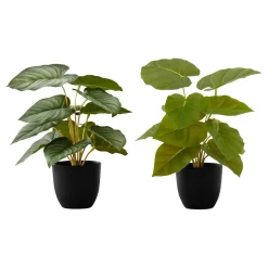 Plante artificielle - 2mcx, 13"H epipremnum pot 4"