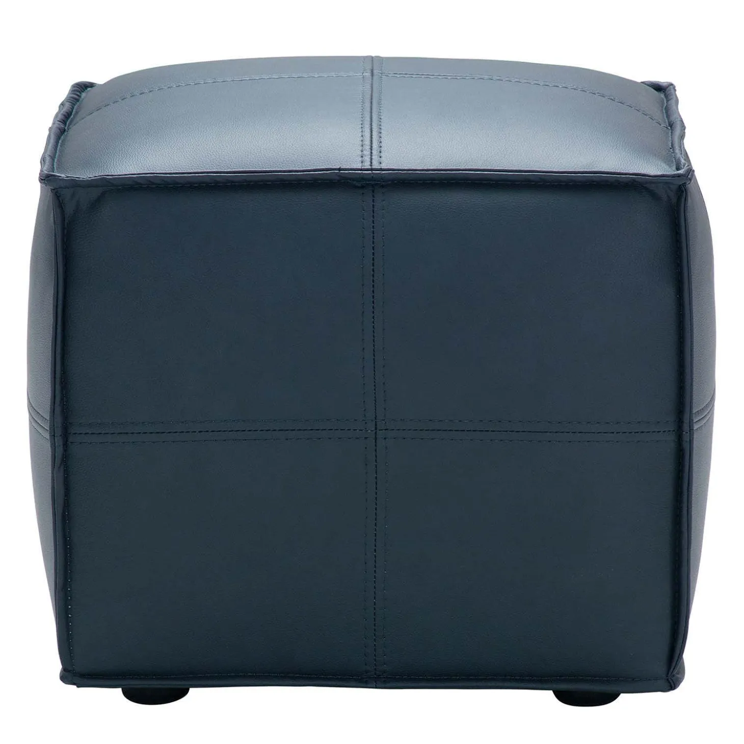 Pouf cubique - bleu