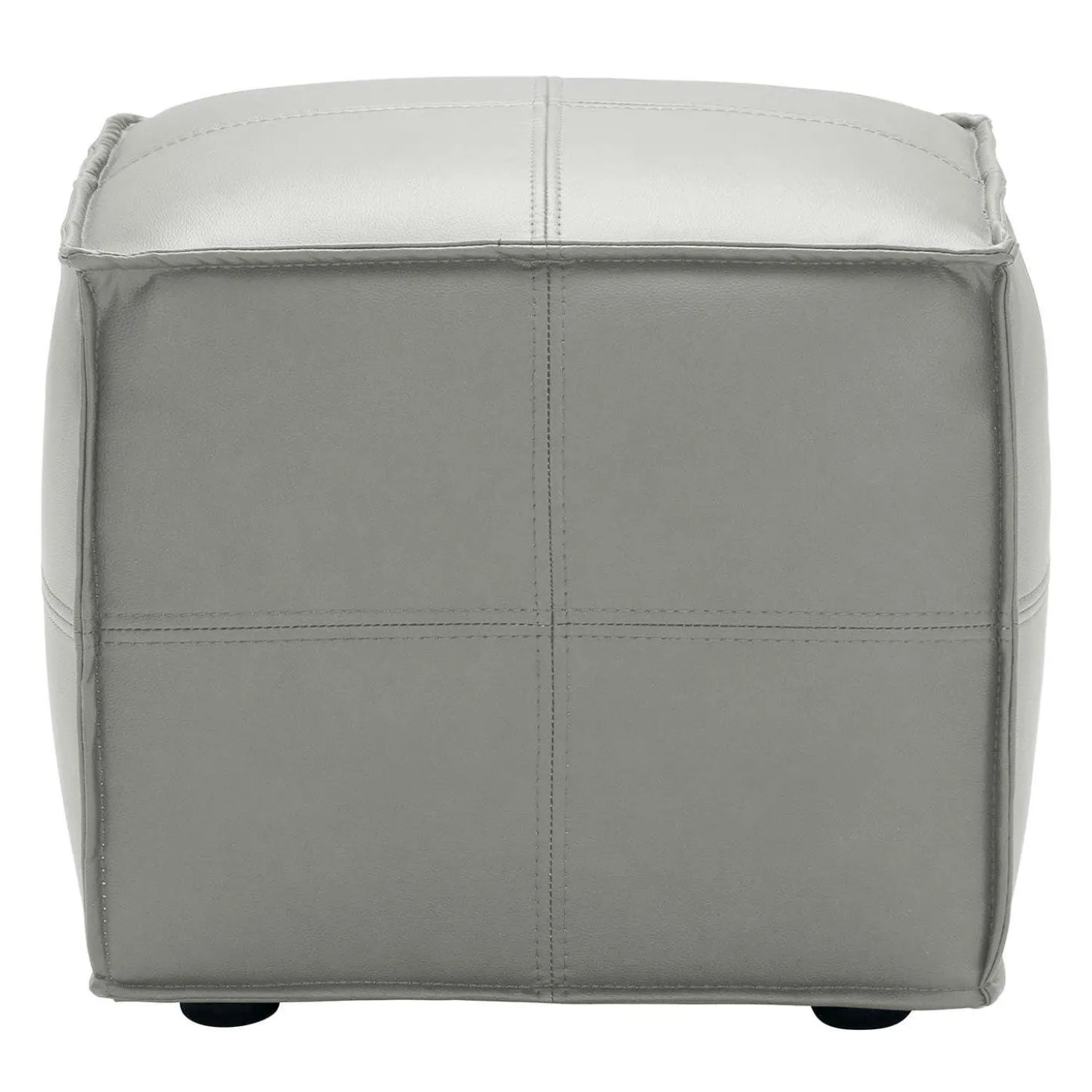 Pouf cubique - gris