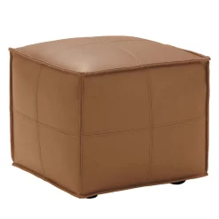 Pouf cubique - tan