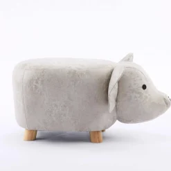 Pouf en forme de cochon