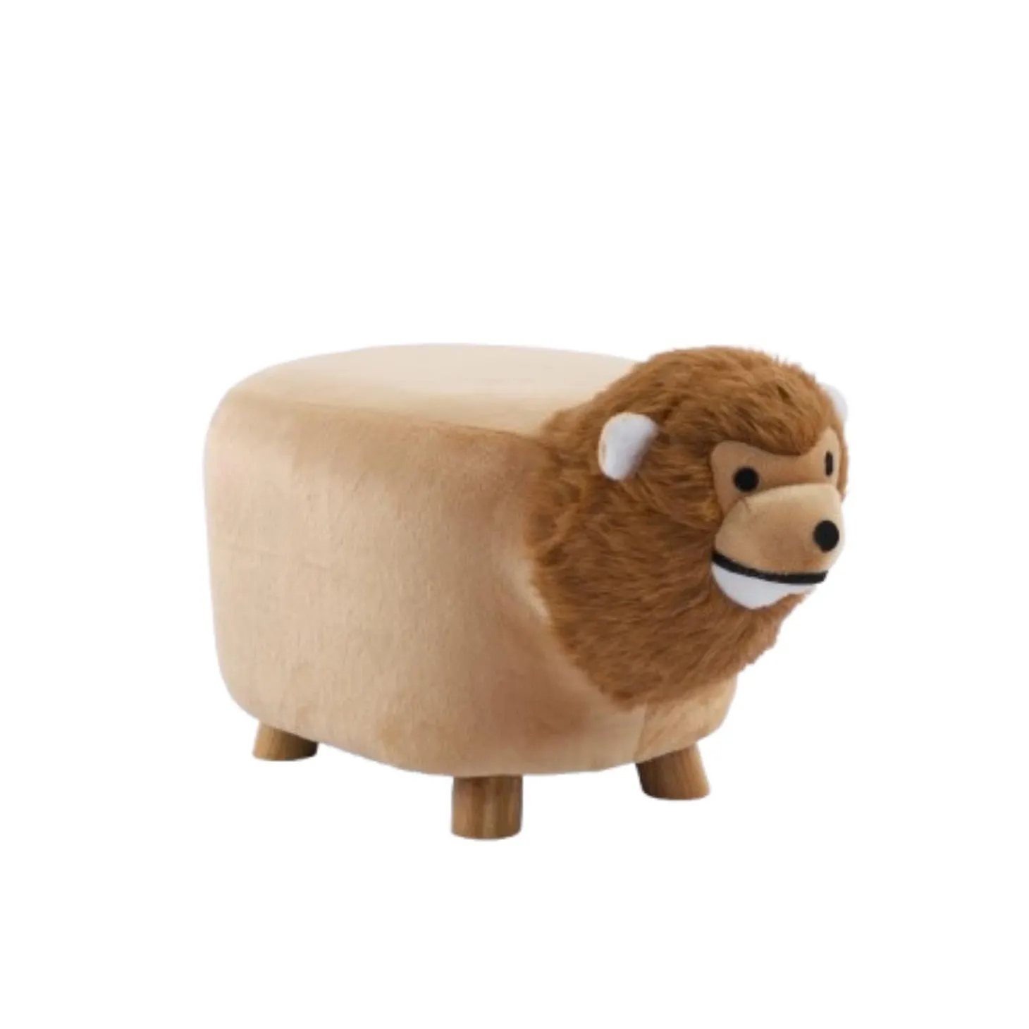 Pouf en forme de lion