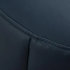 Pouf rond - bleu