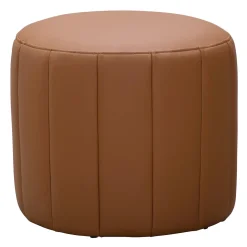 Pouf rond - tan