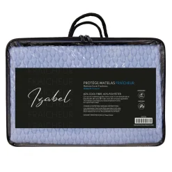 Protège-matelas imperméable et frais double