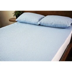Protège-matelas imperméable et frais double