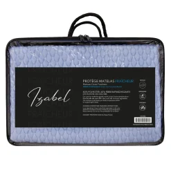 Protège-matelas imperméable et frais à têtes séparées - queen