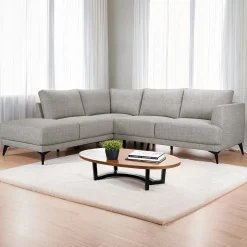Sectionnel avec chaise longue à gauche