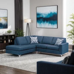 Sectionnel avec chaise longue à gauche