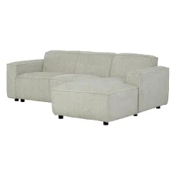 Sectionnel avec chaise longue à droite