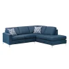 Sectionnel avec chaise longue à droite