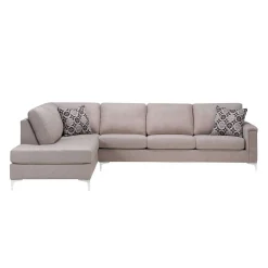Sectionnel avec chaise longue à gauche