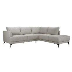 Sectionnel avec chaise longue à droite