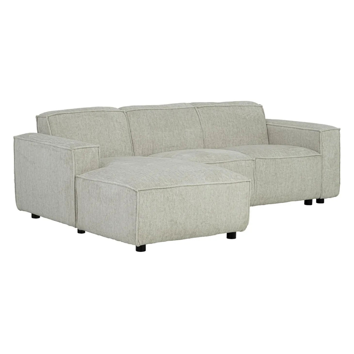 Sectionnel avec chaise longue à gauche