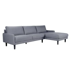Sectionnel avec chaise longue à droite
