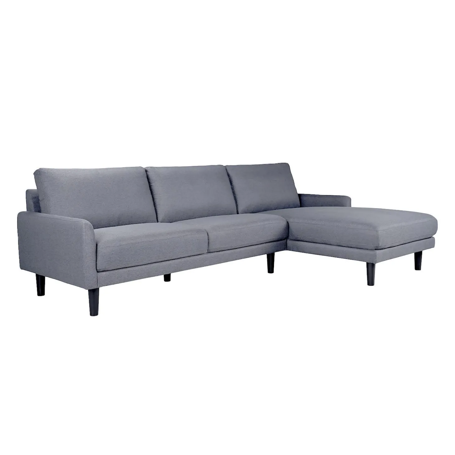 Sectionnel avec chaise longue à droite