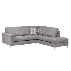 Sectionnel avec chaise longue à droite