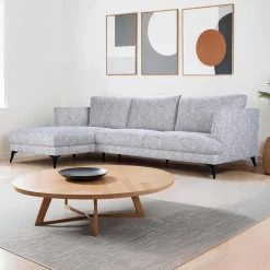 Sectionnel avec chaise longue à gauche
