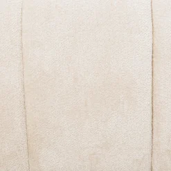 Sectionnel de style guimauve avec chaise longue à droite - crème