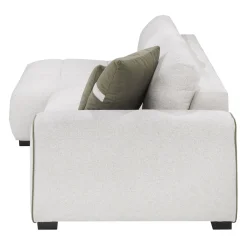 Sectionnel de style guimauve avec chaise longue à gauche
