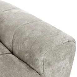 Sectionnel de style guimauve avec chaise longue à gauche - gris
