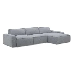 Sectionnel modulaire avec chaise longue à droite - 3 mcx
