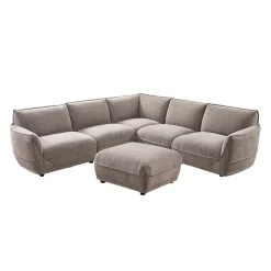 Sectionnel modulaire avec ottoman - 6 mcx