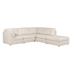 Sectionnel modulaire avec ottoman - 5 mcx