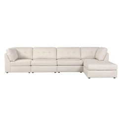 Sectionnel modulaire avec ottoman - 5 mcx
