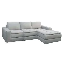 Sectionnel modulaire avec chaise longue à droite - 3 mcx