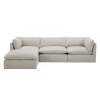Sectionnel modulaire avec ottoman - 4 mcx
