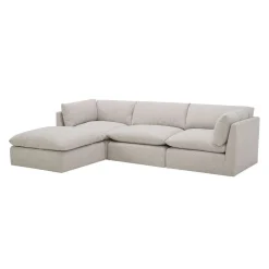 Sectionnel modulaire avec ottoman - 4 mcx